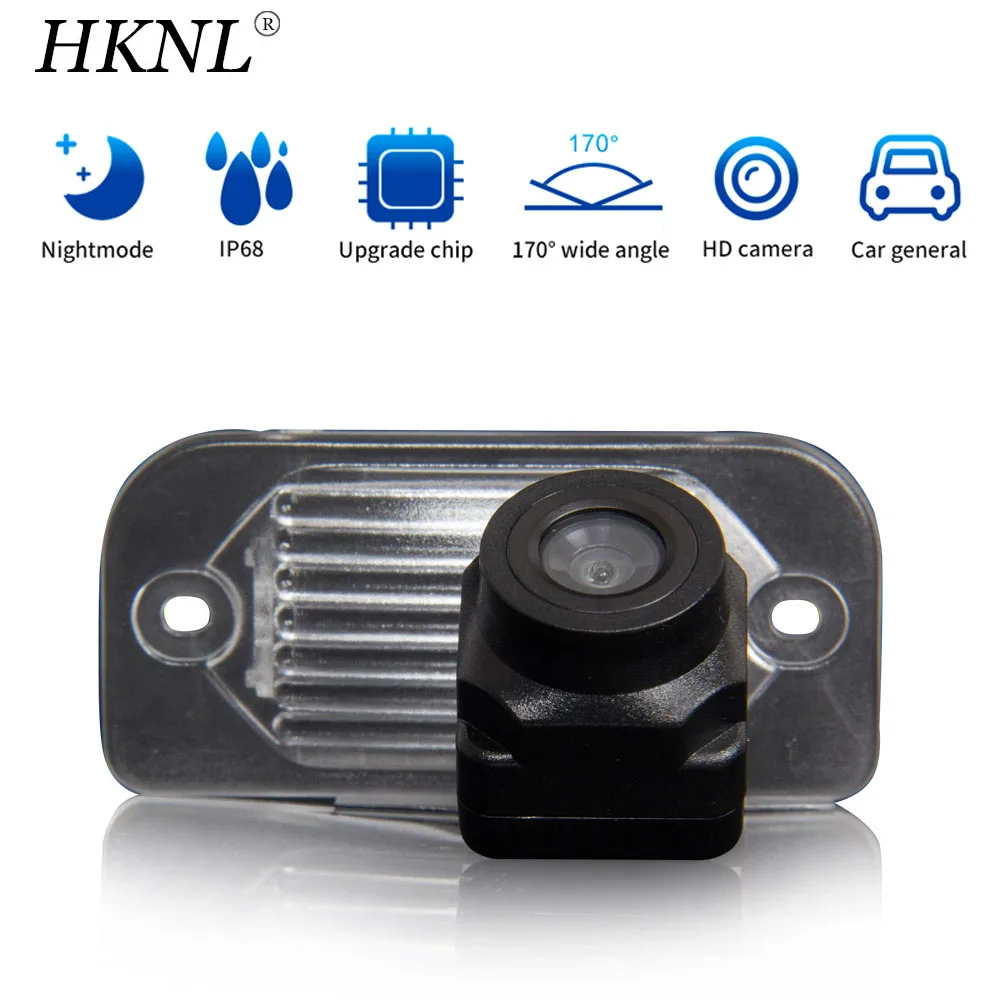 HKNL CCD Car Reverse Camera For Mercedes Benz C-klasse W203 C240 W203 200 CDI SL R230 CL203 Cabriolet Coupe CLC180 240 Bj Black