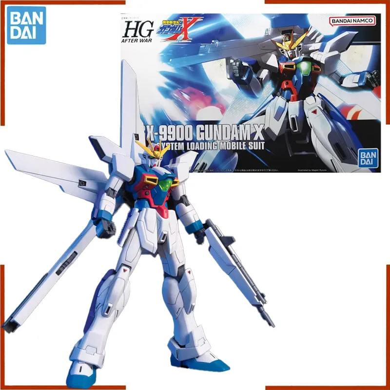 

Bandai Gundam HGUC 1/144 GX-9900 Gundam X аниме фигурка в сборе декоративная Коллекционная модель комплект игрушки для мальчиков подарки