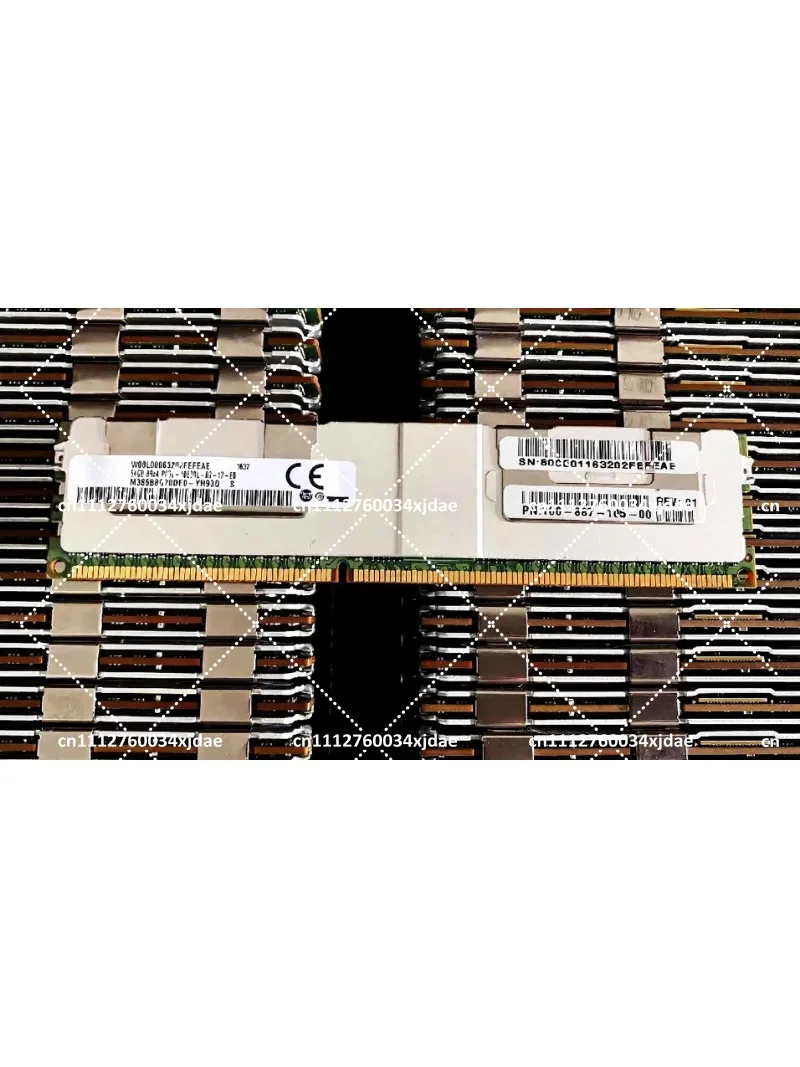 64GB 1333MHz DDR3 ECC REG Server RAM, 4Rx4 10600L Memory Module for Servers