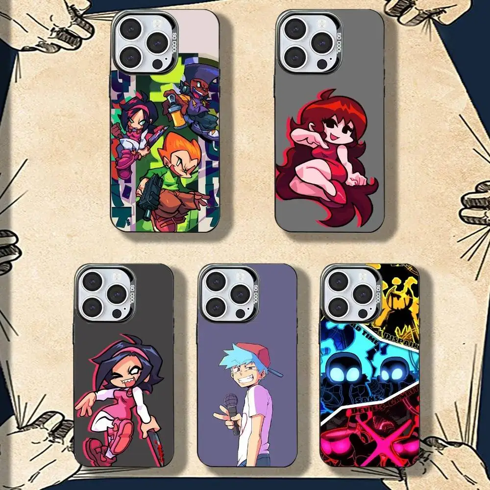

F-Fridays Nights F-Funkin Phone Case For iPhone 16,15,14,13,12,11,8,7,Pro,Max,Plus,Mini,XS,SE Shockproof Matte Cover