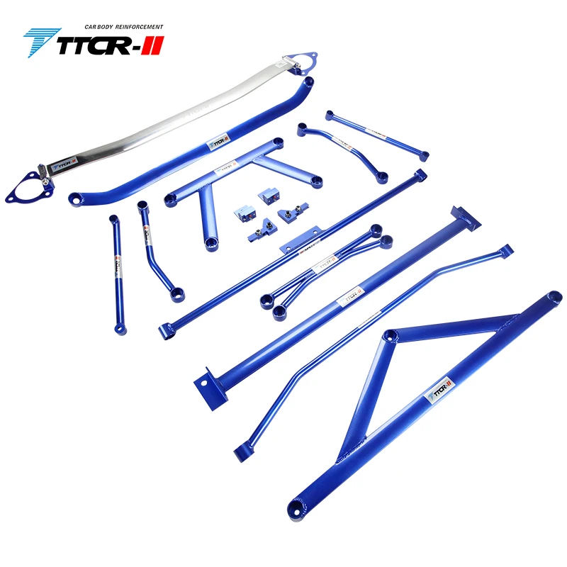 For Honda Civic Hatchback 2021 Chassis Reinforcement Accessories Aluminum Alloy Strut Bars Anti Roll Bar Parts Front Top Bar