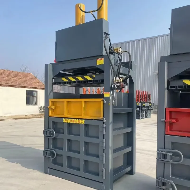 Recycling Machine 2026 Waste Paper Compressor Baler Vertical Presser Worn Pet Bottle Hydraulic Baling Press Machine