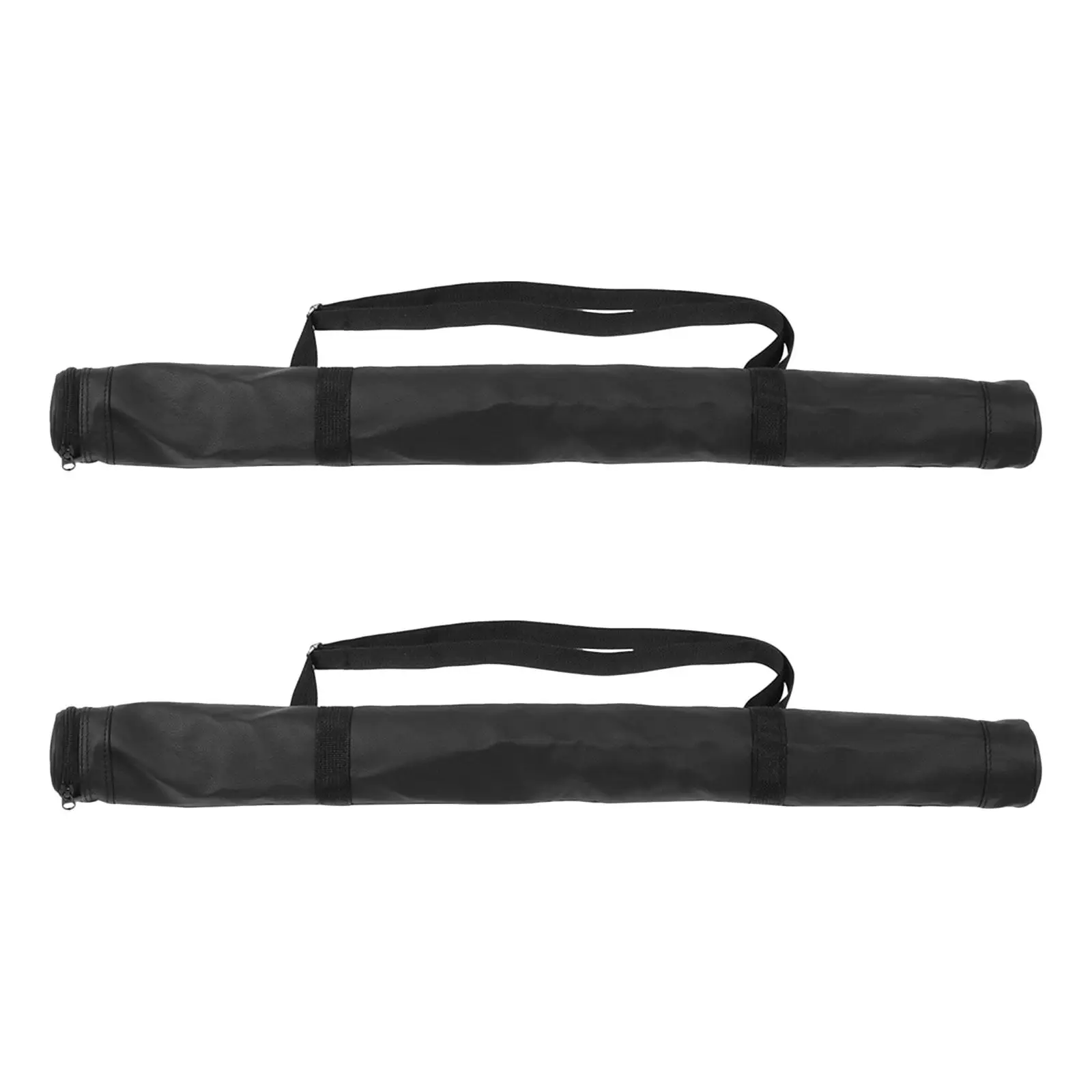 

2Pcs Baseball Backpack Waterproof PU Oxford Cloth Long Bag Adjustable Shoulder Strap for Baseball Softball Martial Arts