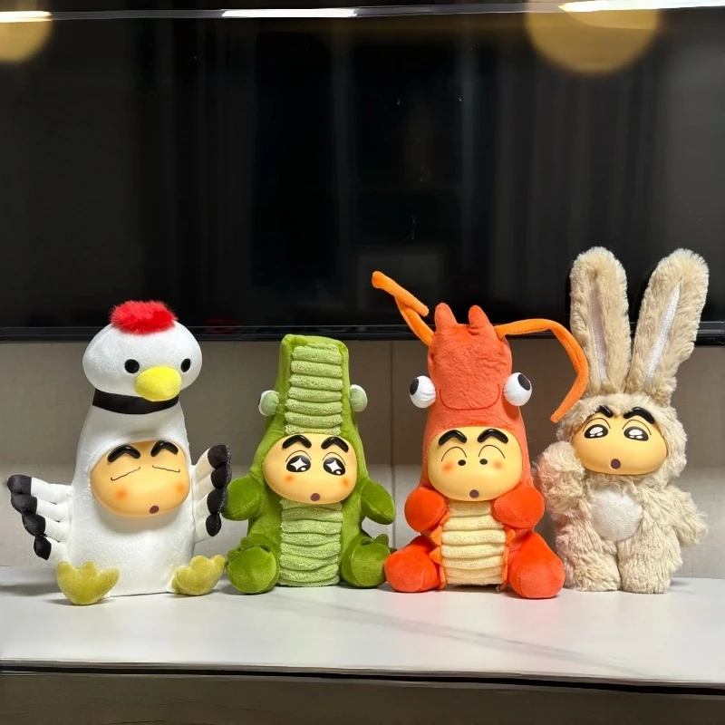 

52TOYS Crayon Shin-chan Plush Blind Box Cartoon Animal Cos Model Ornament Anime Birthday Gift Children's Toy Doll Figure
