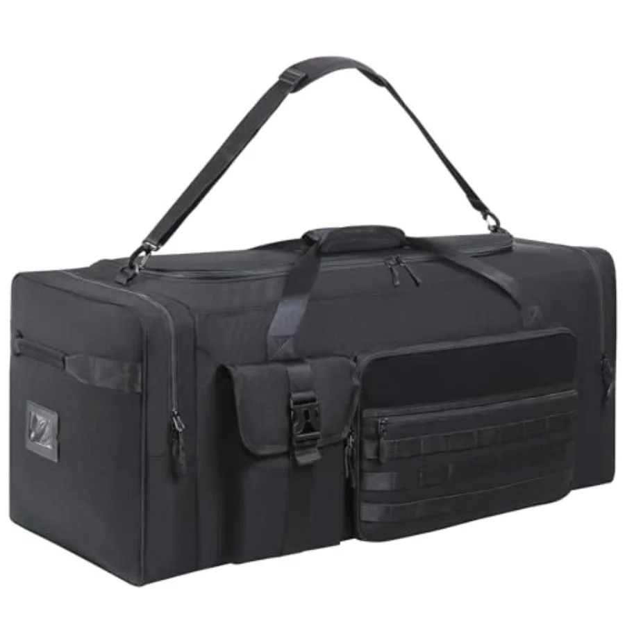 130L Extra Large 36" Heavy Duty Sports Gym and Travel Duffel Bag - Oversized Equipment Gear Bag for Basketball, Baseball, Hocke