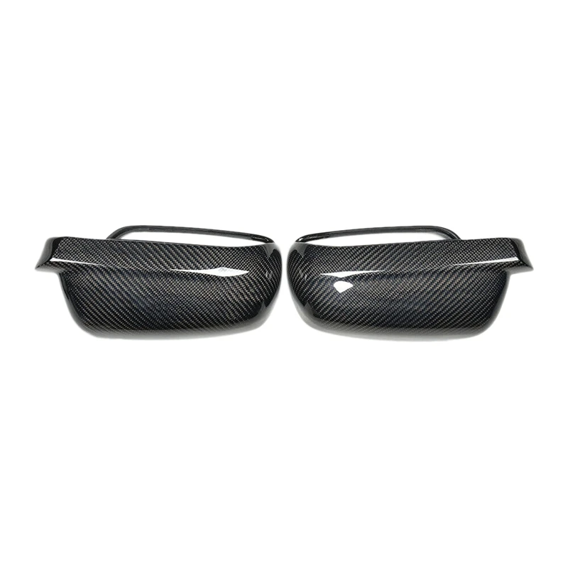 Carbon Fiber ABS Side Rear View Mirror Cover Replacement for Bora 1998-2009 image 2