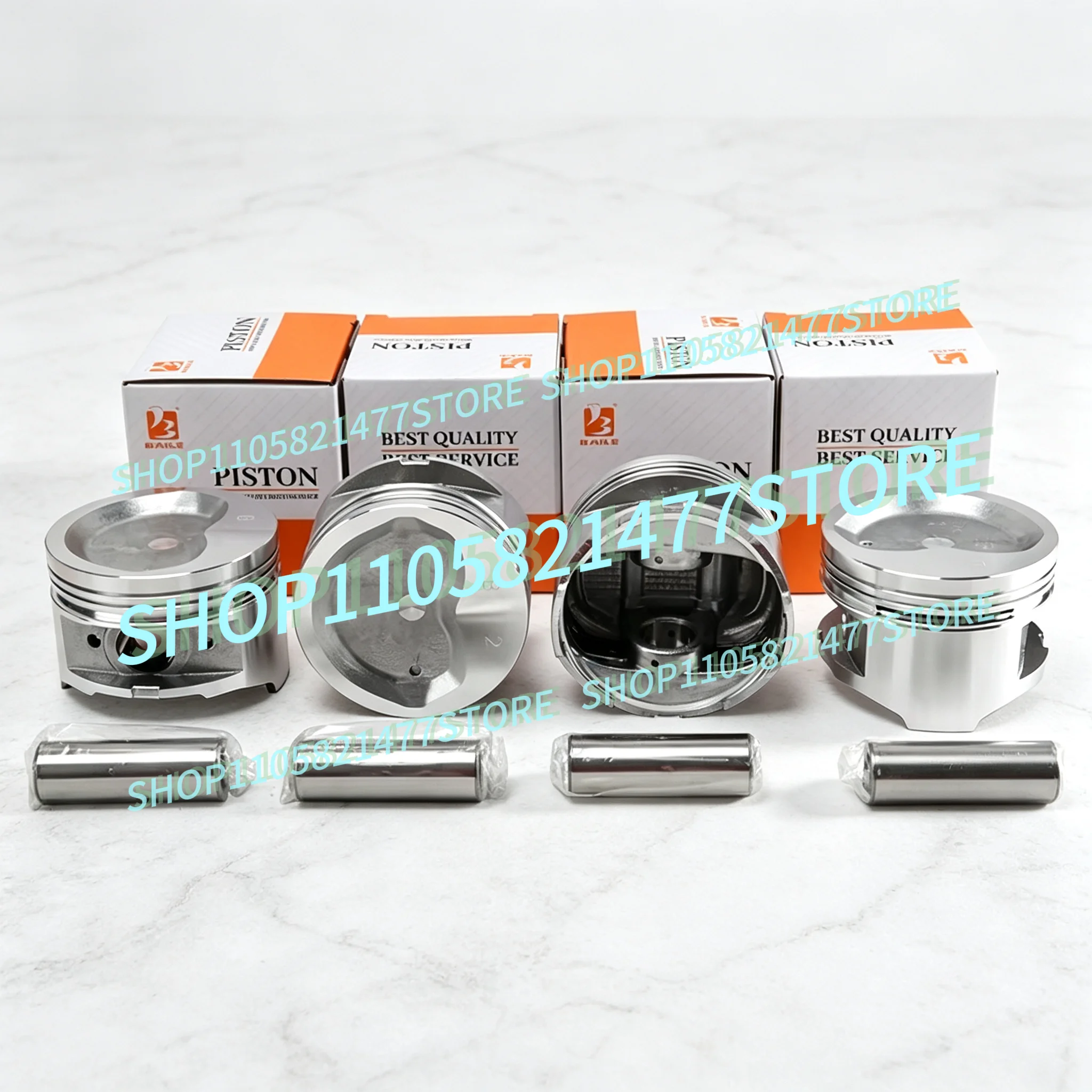 For  4Y Overhaul Rebuild Kit Piston Rings Cylinder Liner Full Gasket Set Engine Part 13101-73030 91*1.5+1.5+4mm Piston Set