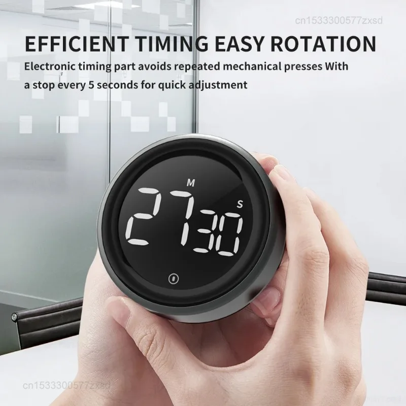 Xiaomi Youpin Digital Kitchen Timer Magnetic Countdown Timer with 3 Volume Levels 2 Non-Slip Pads Relax Study Work Cooking Timer