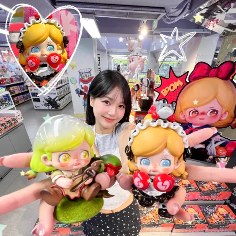 

New KOKOSA Rampage Lolita Series Blind Box Cute Kexha Kid Sister Cartoon Decor Collectible Toys for Girls Surprise Gift