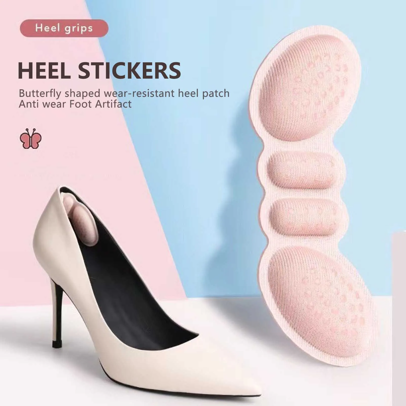 

Pain Relieving Heel Cushion Heel Grips Liner Cushions Inserts Ideal For High Heels Flats Pumps And Boots