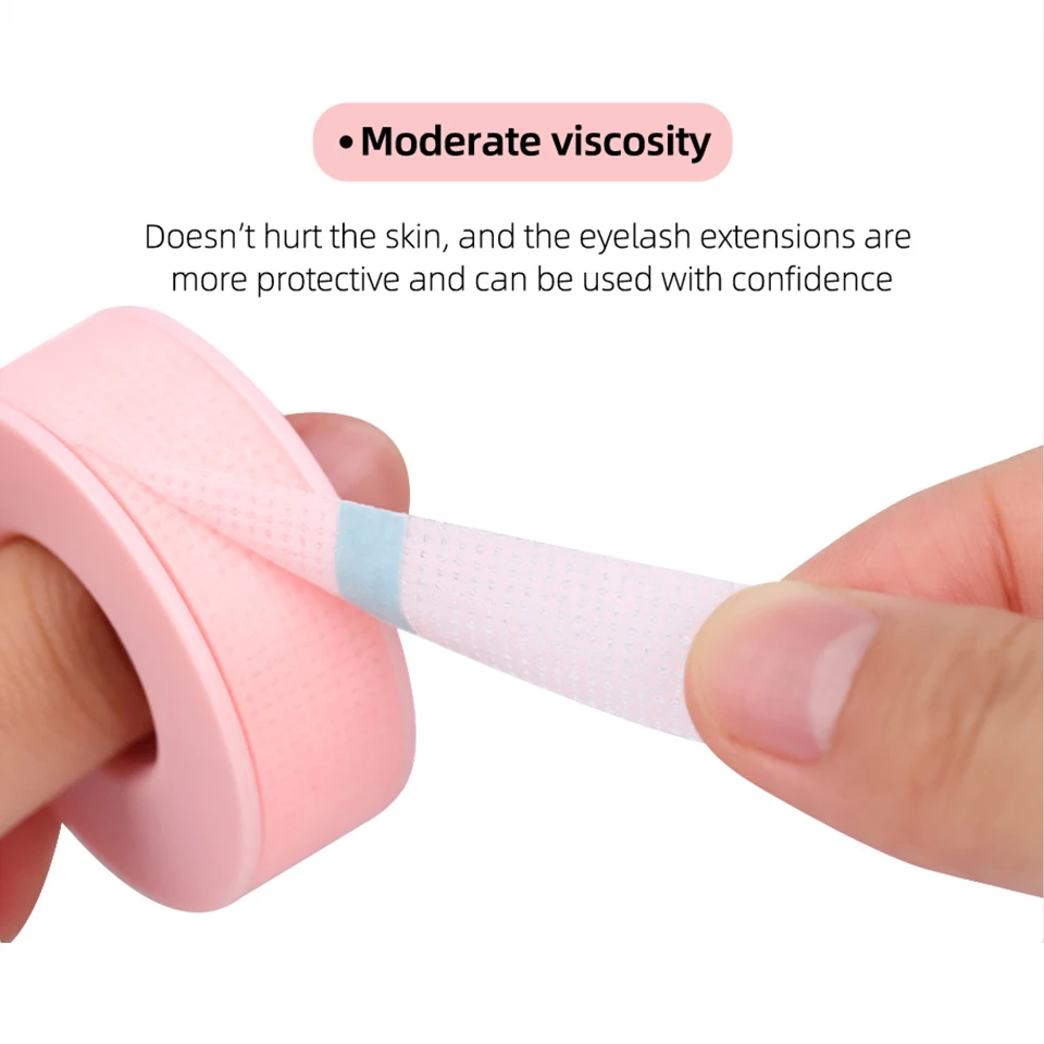 New Non-woven Silicone Gel Eyelash Tape Breathable Sensitive Resistant Microporous Eyelash Extension Color Tape Sticker Makeup - view 4