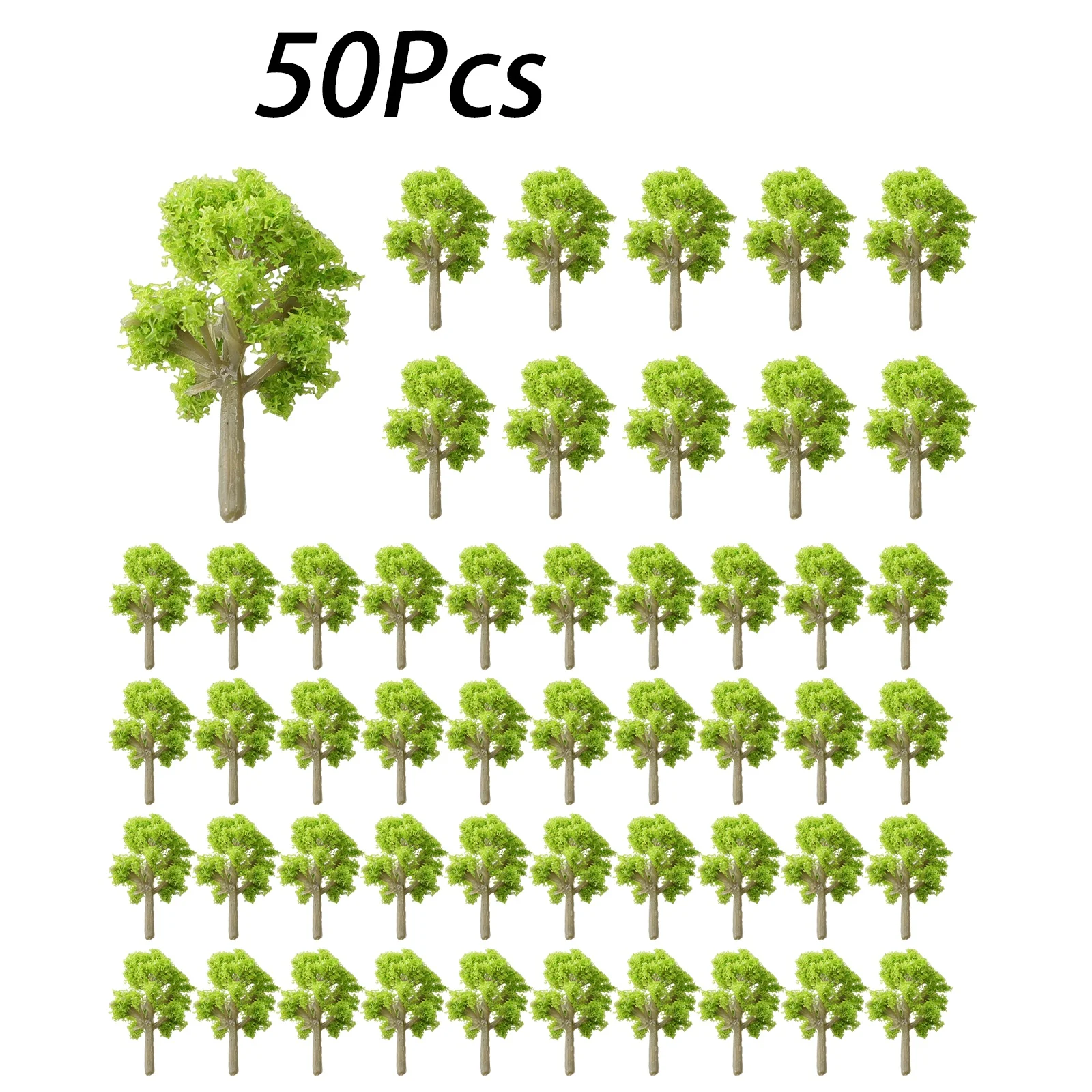 for durable Practiacl Supply Useful Model Trees Tool 4cm Accessories Green Height Parts Scenery Train Architectural