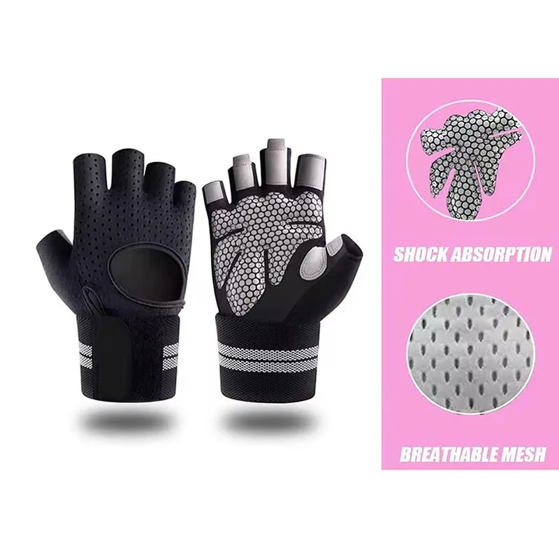#65 Latest Half Finger Cycling Gloves Offers