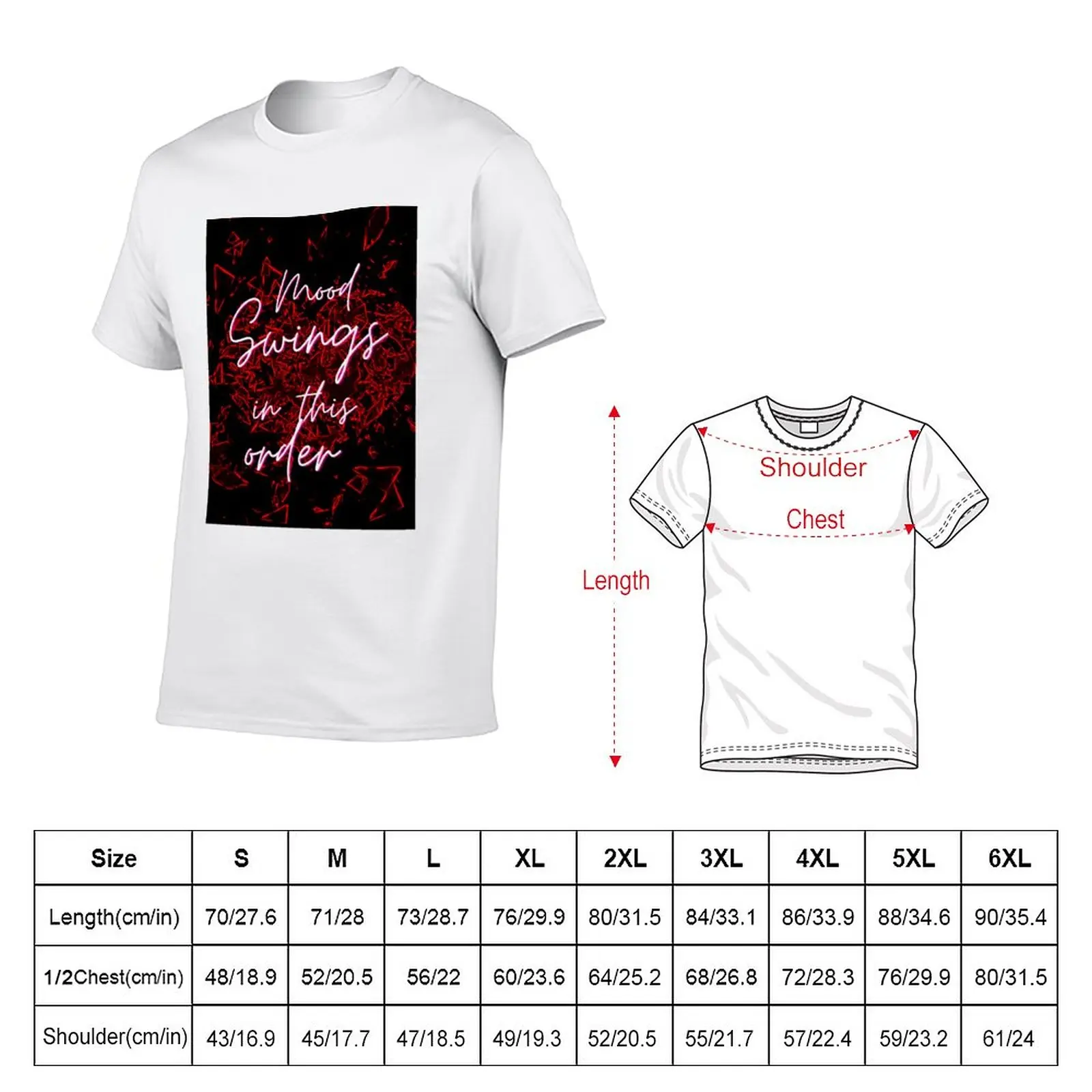 New DPR album Mood Swings in this order T-Shirt korean fashion anime t shirts for men