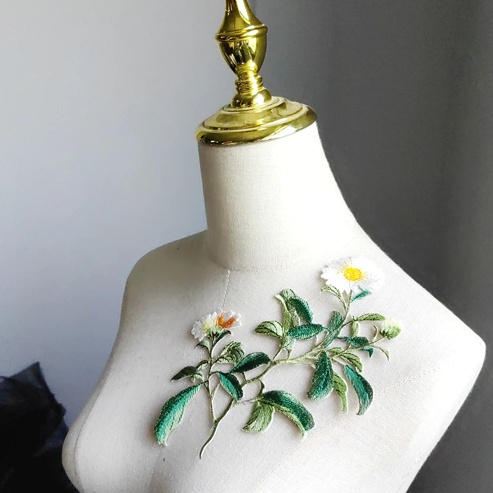 

1 шт., патч с вышивкой в виде подсолнуха, 15 х18 см