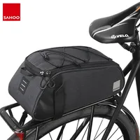 Cycling Trunk Bag5L 7L Rear Luggage Carrier Pannier Bicycle Back Seat Rack Pouch Handbag Shoulder Carry Light Reflective