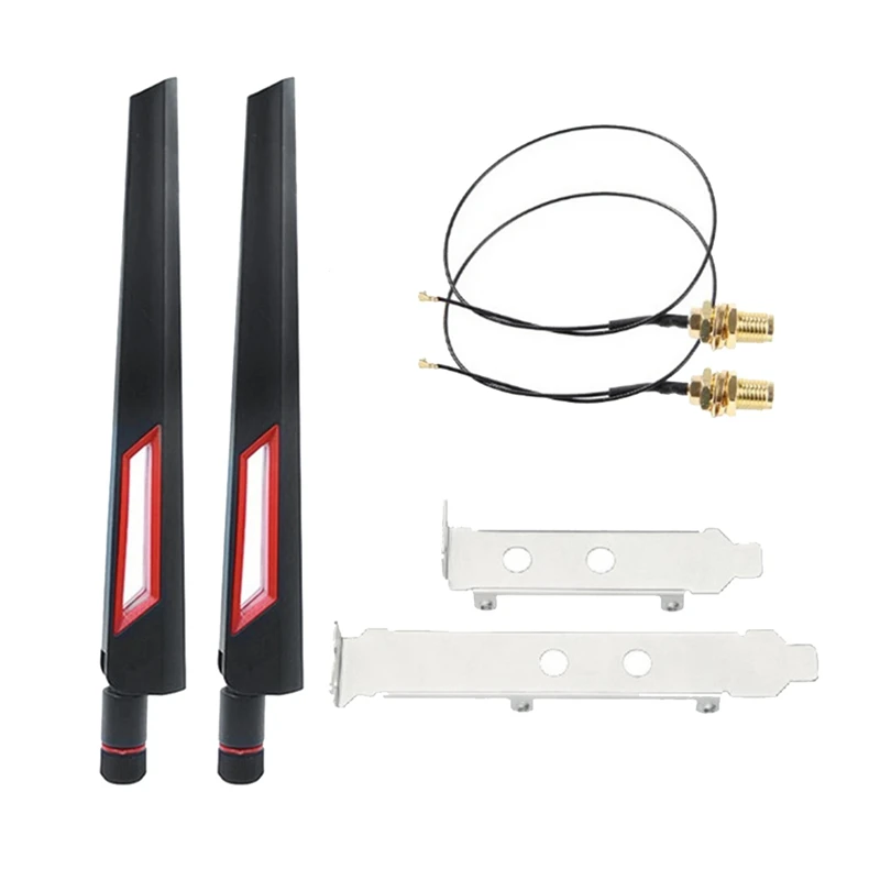 بطاقة واي فاي ومجموعة هوائي ، RTL8822CE ، 1200Mbps ، 2.4G ، 5Ghz ، شبكة 802.11AC ، Pcie صغير ، BT 5.0 ، دعم الكمبيوتر المحمول ، الكمبيوتر ، ويندوز 10 ، 11