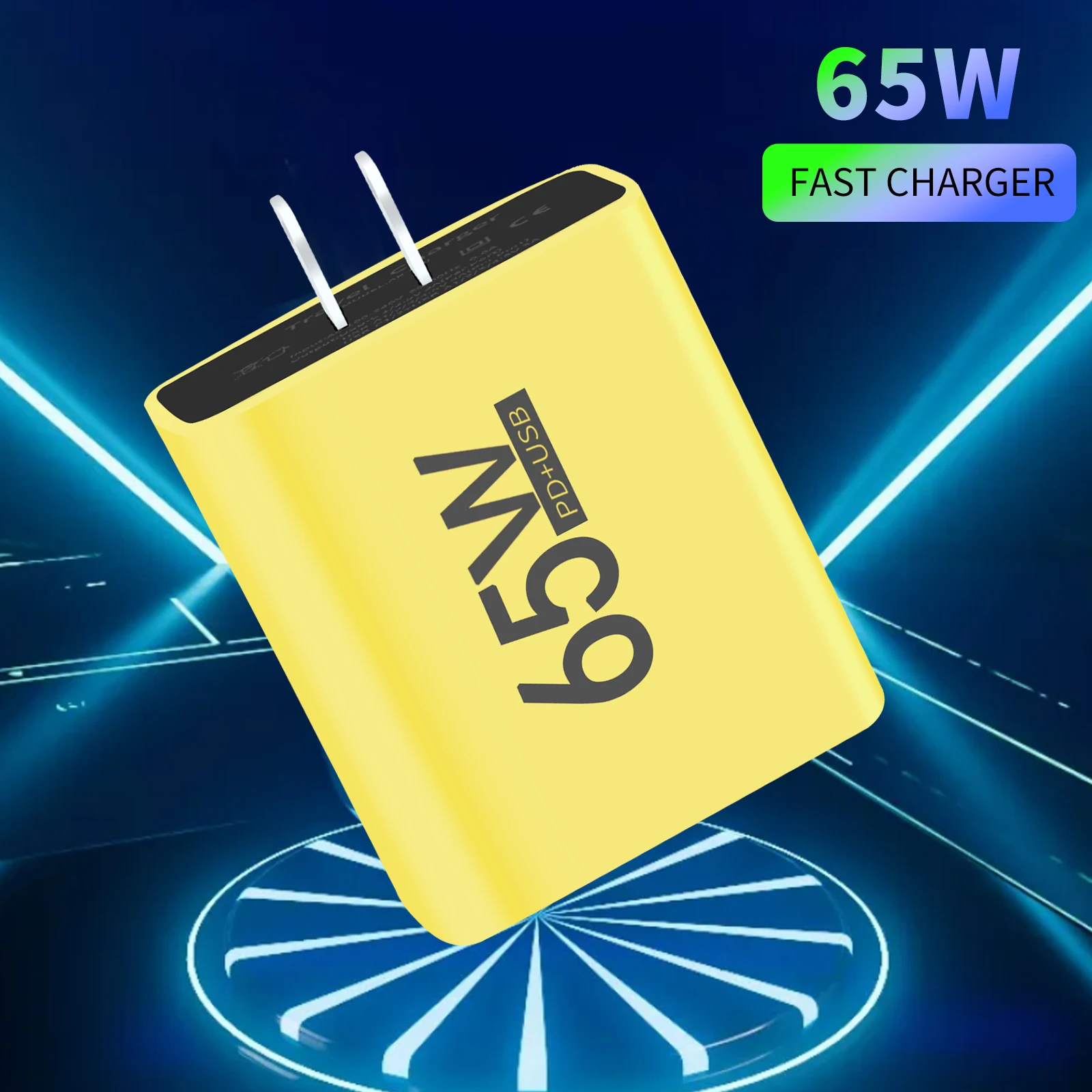 6 Ports 65W USB PD Charger Fast Charging Type C Travel Adapter USB For iPhone 15 Xiaomi 13 Samsung Huawei Tablet charger adapter