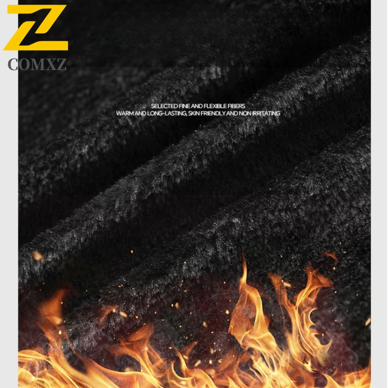 Maxbarley Winter Snow Parka Men 2025 Casual Retro Thickened Soft Fleece Jacket Brand Man Multi-Pocket Warm Cotton-Padding Coat