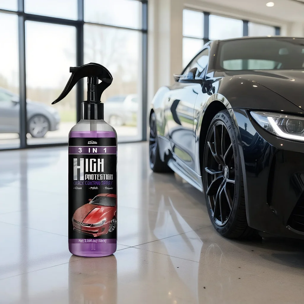 

Быстрое керамическое покрытие 3-в-1 — гидрофобный глянцевый блеск для герметика краски для стеклянных колес