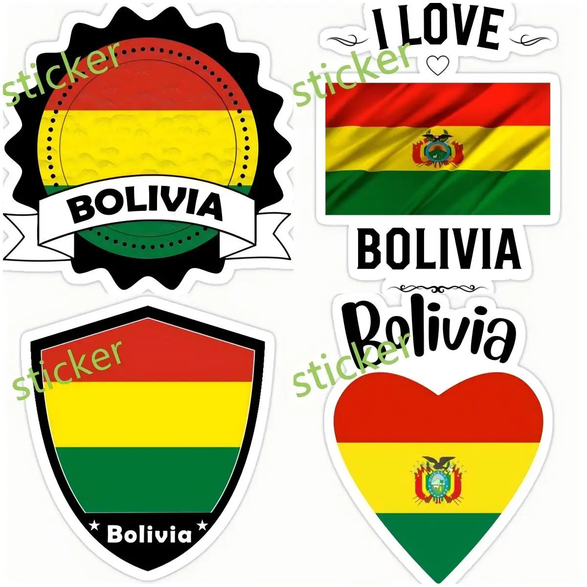 

Bolivia Car Stickers Trunk Box Products Cart Home Accessory Flavoring Interior Decoration Automobiles, Parts Accessories