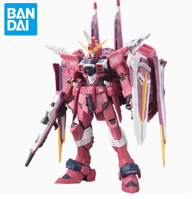 

Bandai Original RG 1/144 Justice Gundam Action Figure Anime Model Toys Collection Doll Gift