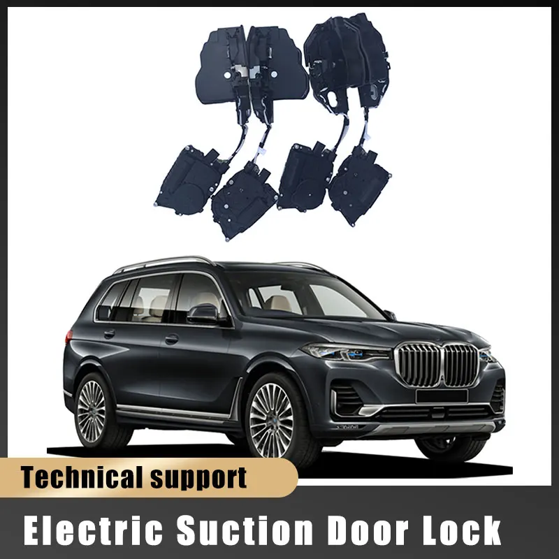 Smart Auto Electric Suction Door Lock for bmw  x7 Automatic Soft Close Door Super Silence Car Vehicle Door