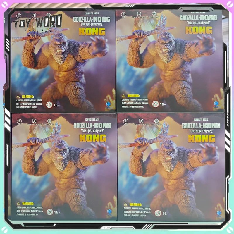 

В наличии Hiya Godzilla Vs. King Kong 2 Rise of Empire Аниме Фигурки King Kong EBG0415 Фигурки Пользовательские игрушки Подарок на день рождения