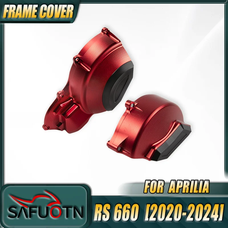 

Защитный чехол для мотоциклетного двигателя Aprilia RS 660 RS660 2020 2021 2022 CNC, алюминиевые боковые защитные аксессуары для рамы