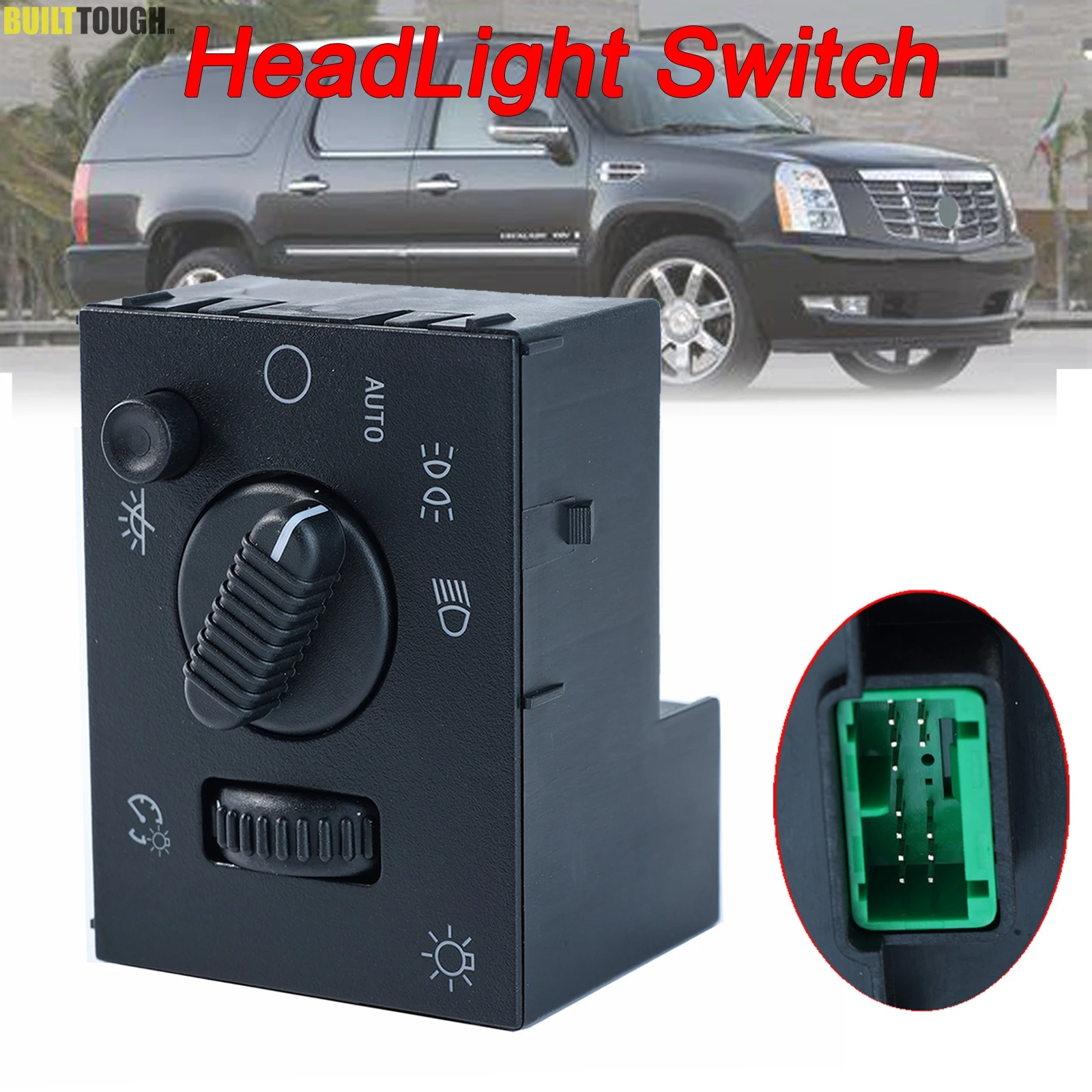 For Cadillac Chevrolet GMC Hummer 2003 Headlight Domelight Switch SW5970 15114835 15176678 15194803 15198374  15206042 15762307