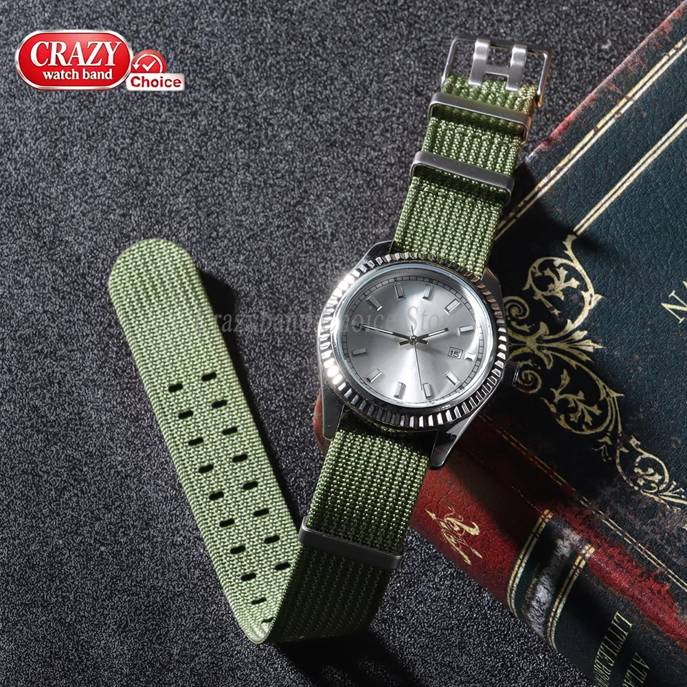 Nilon Berkualitas Tinggi untuk - Canvas Strap Watch ulasan dan harga