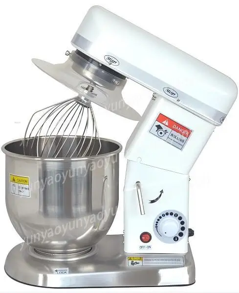 3-in-1 Dough Mixer 350W Motor 220-240V 5L Capacity for 500g Flour and Eggs Ideal for Small Business and Home Baking