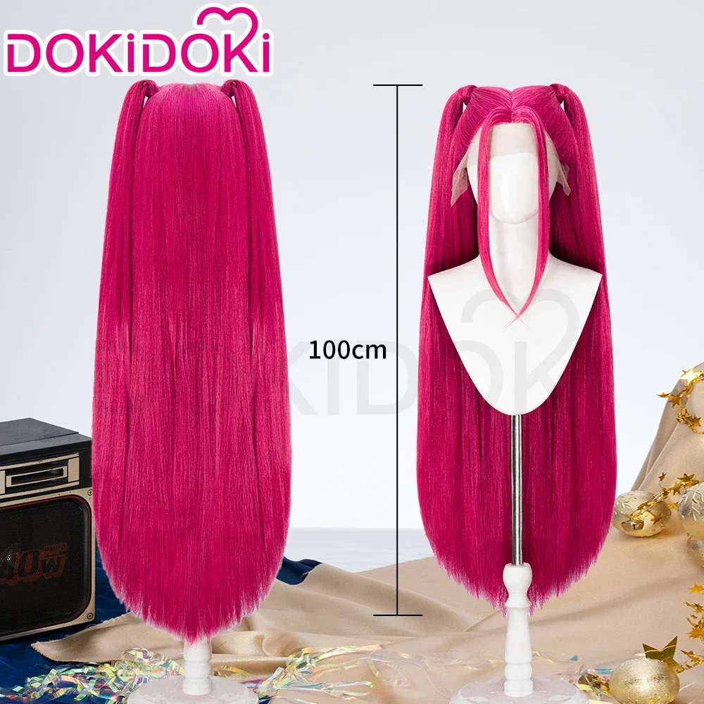 HalloweenEN STOCK Rumi Mira Zoey Cosplay peluca KPOP Cosplay DokiDoki KPOP Huntrix mujeres Rumi pelo
