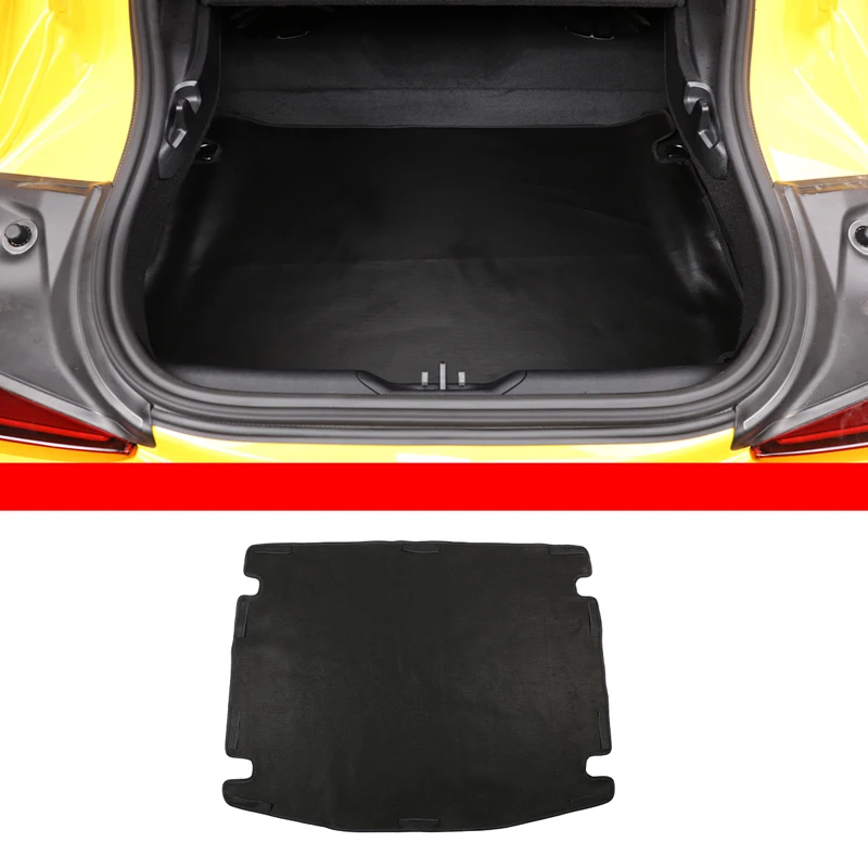 

For 2019-2022 Toyota GR Supra A90 PVC leather car trunk protective mat carpet car interior decoration accessories