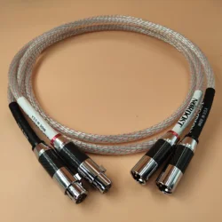 Nordost Valhalla Series Hifi Silver Plated  XLR Cable Interconect line Audio Video Extend Balance Wire brand new pair