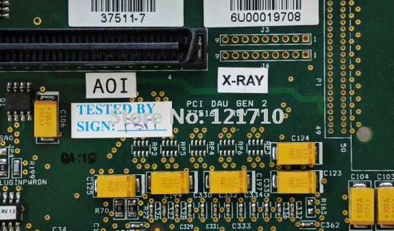 Промышленная плата X-RAY PCI DAU GEN 2 37516 REV.1 37511-7