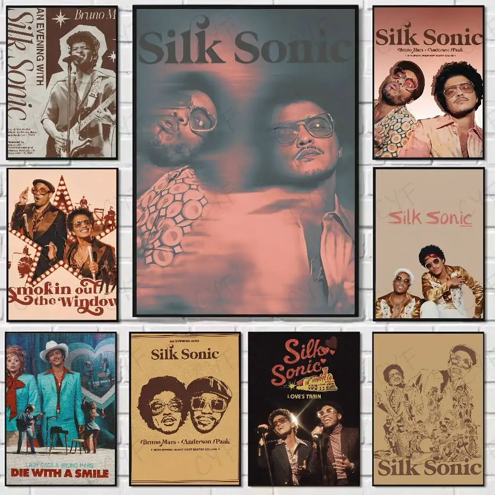 

Pop Group S-silk SnoicS Poster Suitable For Living Room,bedroom,bar,Hallway Bar Wall Art Prints Decoration Gifts