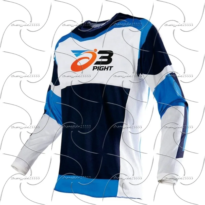 تي شيرت رجالي لعام 2026 للدراجات النارية على الطرق الوعرة يسمح بالتهوية وسريع الجفاف، قميص رياضي بأكمام طويلة على الطرق الوعرة