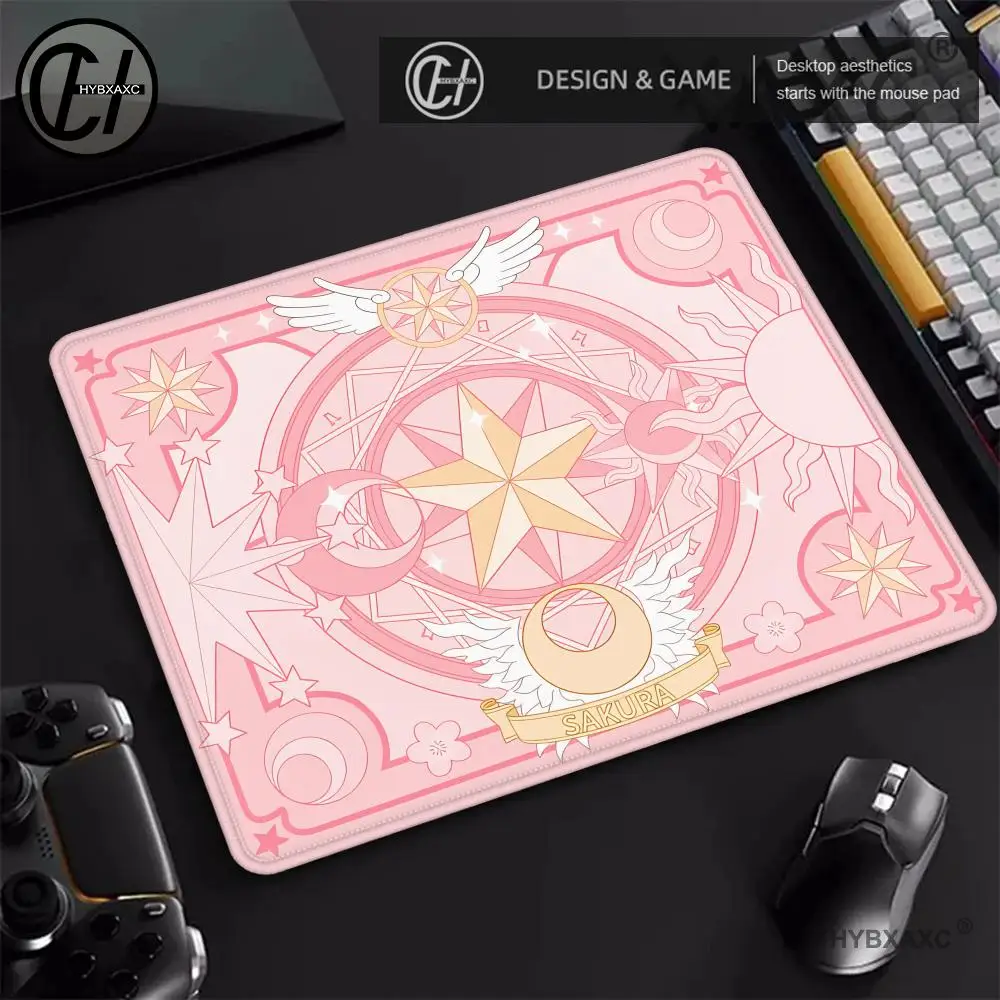 

HYBXAXC Magic Circle Mouse Pad XS Small Rubber Mousepad For PC Gamer Desktop Decoration Mouse Mat Deskmat Rug With Stitched Edge