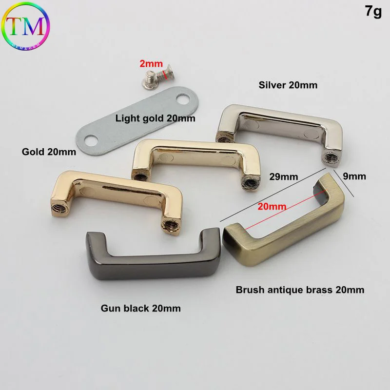 Durable Zinc Alloy Hanger Arch Bridge Connector Metal Hanger For Woman Diy Craft Leather Handbags Straps Hardware Accessories