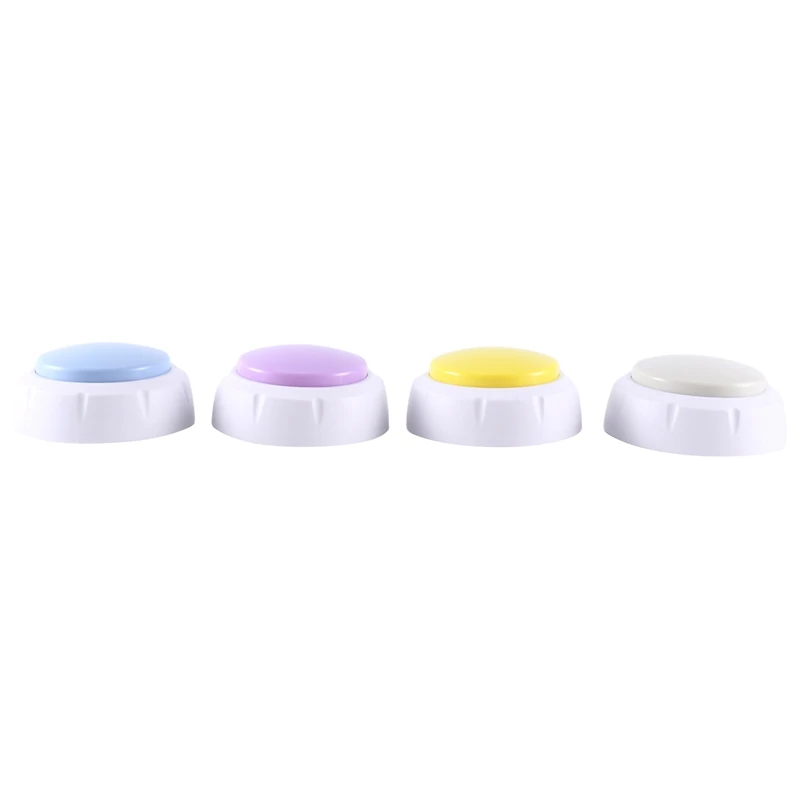 4PCS Pet Squeeze Sound Box Music Box Party Supplies Button Buzzer Sounding Box A