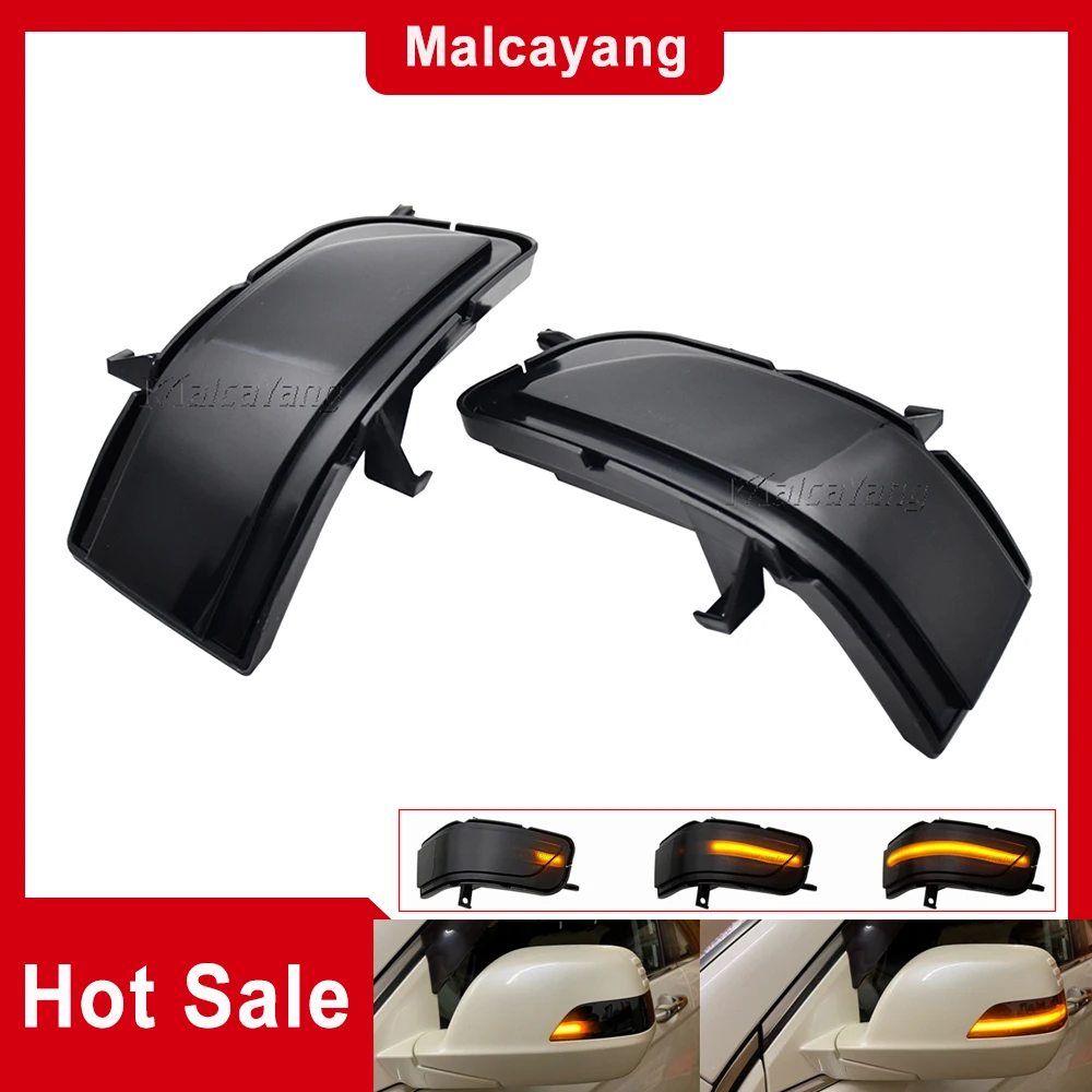 For Honda CRV III 2007-2011 Crosstour 2012-2016 LED Side Wing Rearview Mirror Indicator Blinker Light Dynamic Turn Signal Lamp