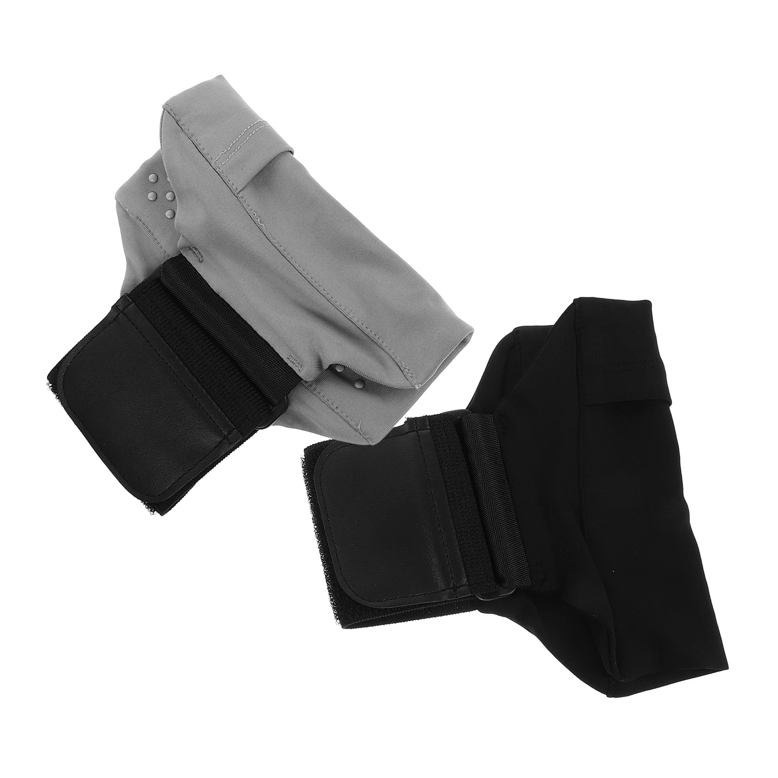 

2Pcs Adjustable Phone Leg Bag Elastic Belt Sport Running Jogging Hiking Cell Phone Holder for Men Women Travel Money Belt