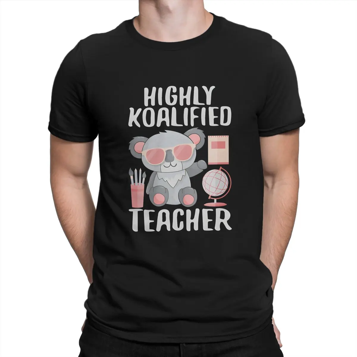 

Australian Koala Men's TShirt Teacher Highly Fashion Polyester T Shirt Harajuku Sweatshirts New Trend