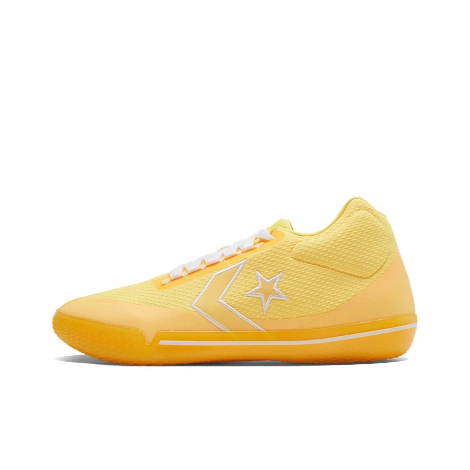 Converse All Star BB Evo Basketball Shoes Unisex Low Top Yellow/Orange 171227C