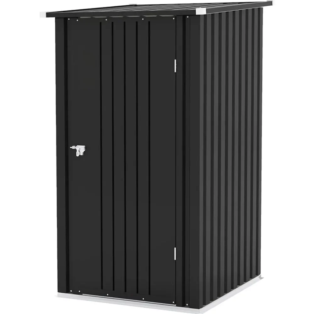 

6' X 4' Storage Shed Metal Sheds & Outdoor Storage Clearance Utility and Tool Garden Shed With Lockable Doors for Backyard Patio