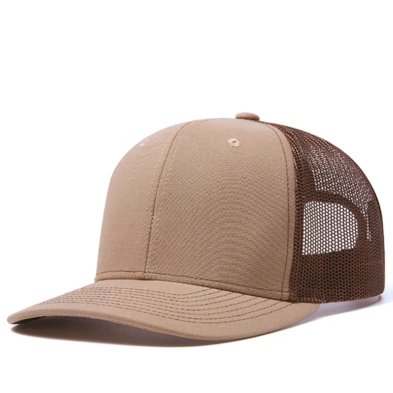 1PC Heißer Verkauf Unisex Kappe Leichte Gebogene Krempe Stil Trucker Hut Männer & Frauen Casual Outdoor Atmungsaktive Sommer Kappe – Detail 11