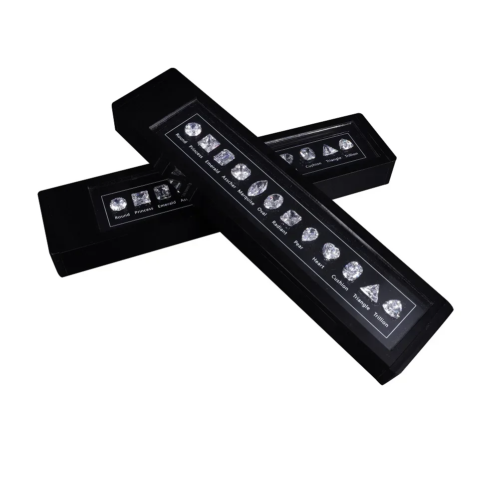 2025/2020 China Factory wholesale CZ Master Color grading set with cubic zircon from D to M color