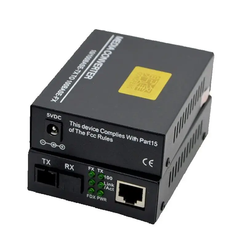 25km Single Mode Fiber Transceiver10/100M | GF3100-AB Media Converter | Stable, Low Latency Plug & Play Cost-Effective