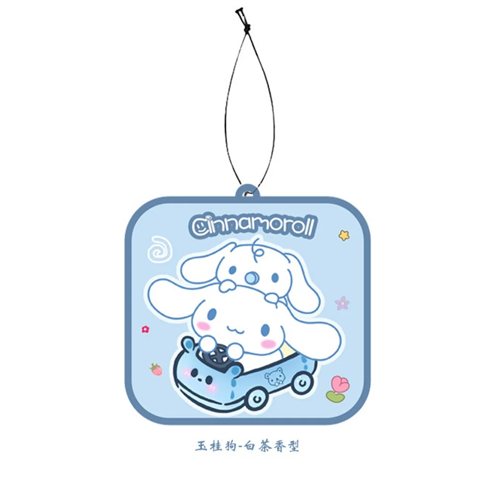 Pendentif de dessin animé Hello Kitty, thé vert parfumé au jasmin, jolie voiture, aromathérapie Kawaii, décorations de confrontation, enna, jouets, cadeau